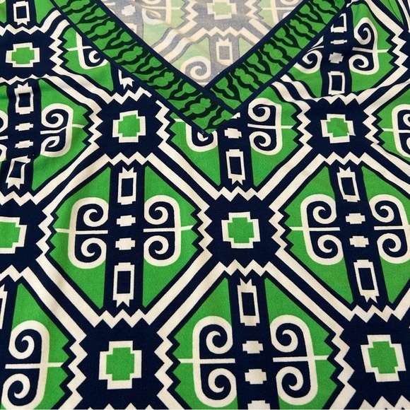 MACBETH Collection Geometric Print Dress - Picture 7 of 12